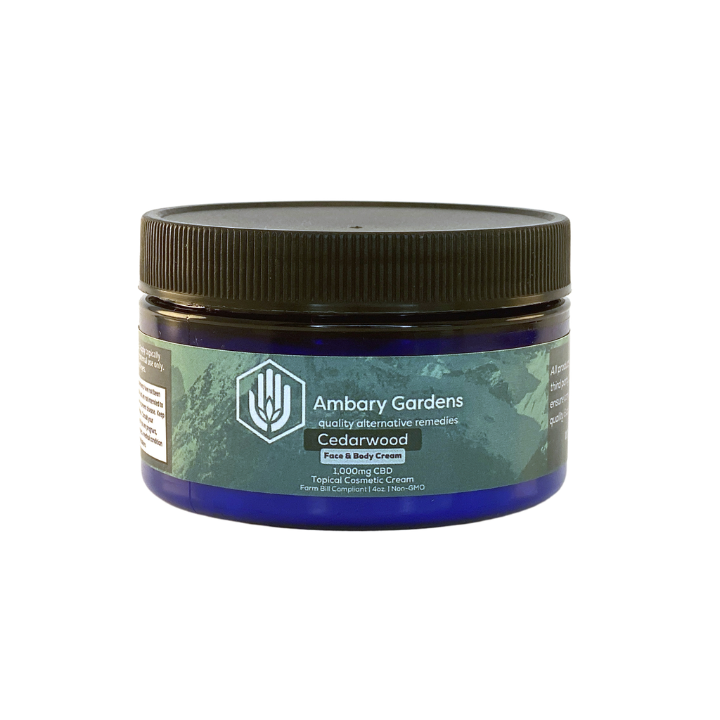 Cedarwood Face and Body Creme 1000mg