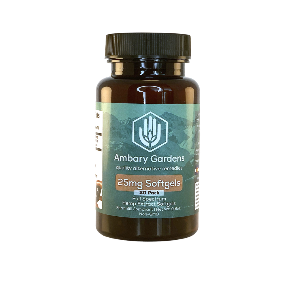 CBD Softgels - 25mg - 750