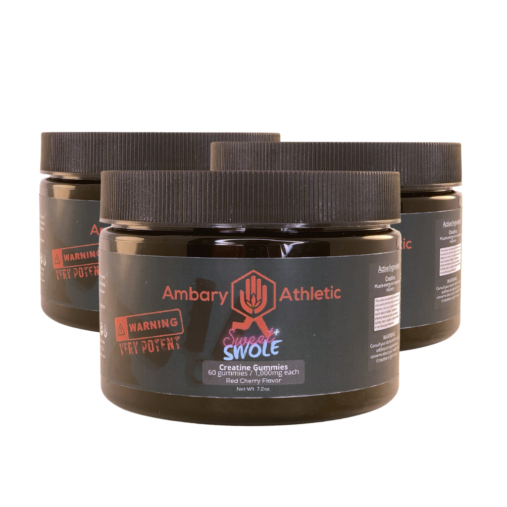 Sweet and Swole Creatine Gummies - 3 Pack