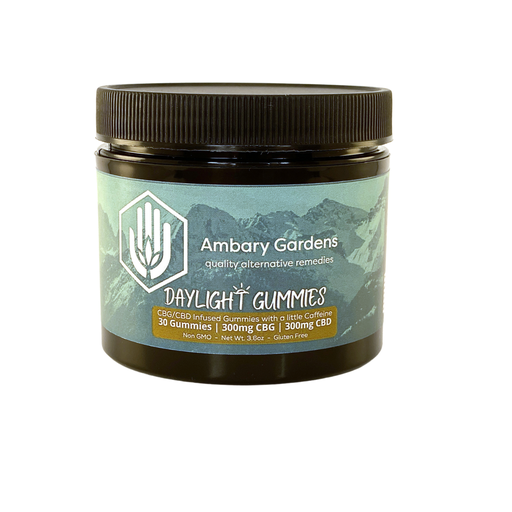 [DaylightGummyJar] Daylight Gummies – 300mg CBD/ 300mg CBG/300mg Caffeine
