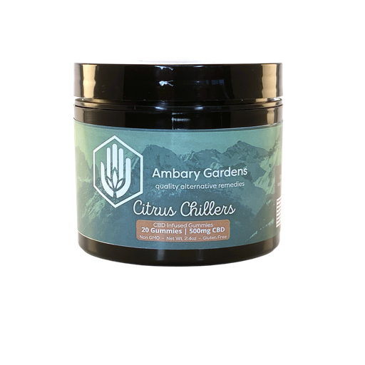 [AGC0004] 500mg Citrus Chillers CBD Gummies - 25mg - 20ct