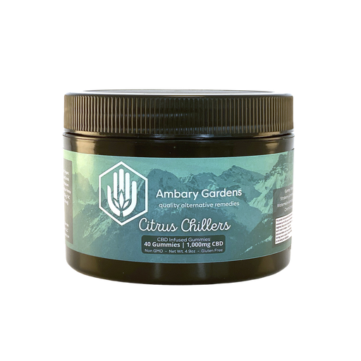 [AGC0005] 1,000mg Citrus Chillers CBD Gummies - 25mg - 40ct 